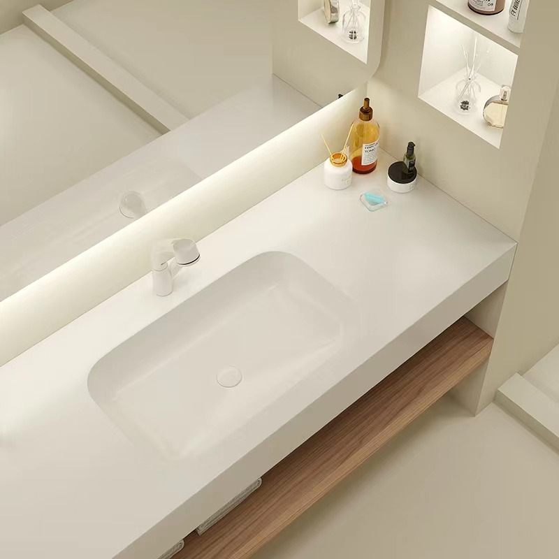 галька Solid Surface Quartz Vanity Top для раковины