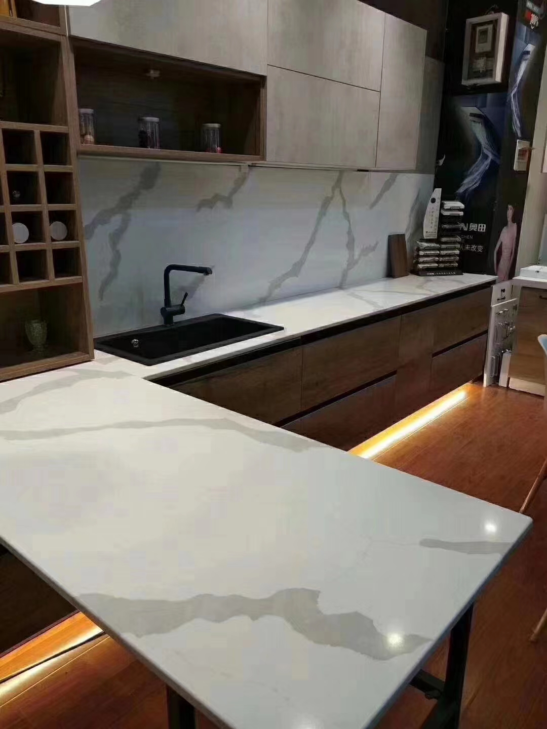 кухонная столешница из фарфора Solid Surface